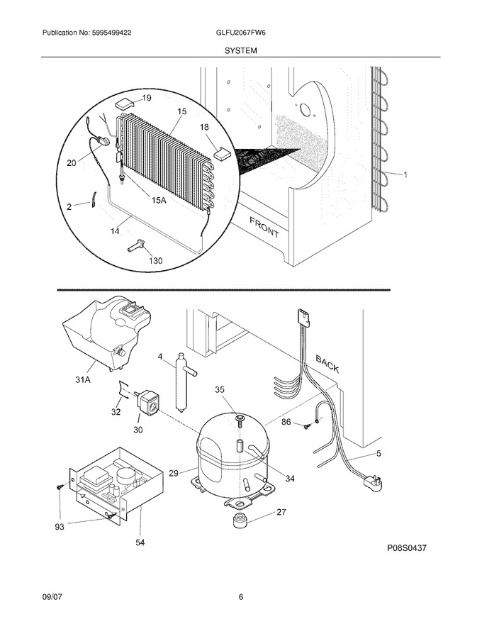 Diagram for GLFU2067FW6