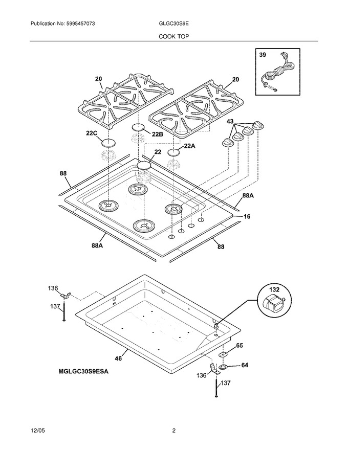 Diagram for GLGC30S9ESA