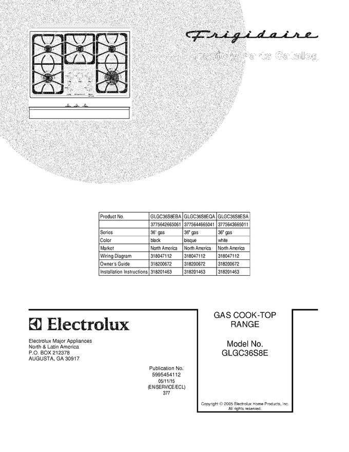 Diagram for GLGC36S8ESA