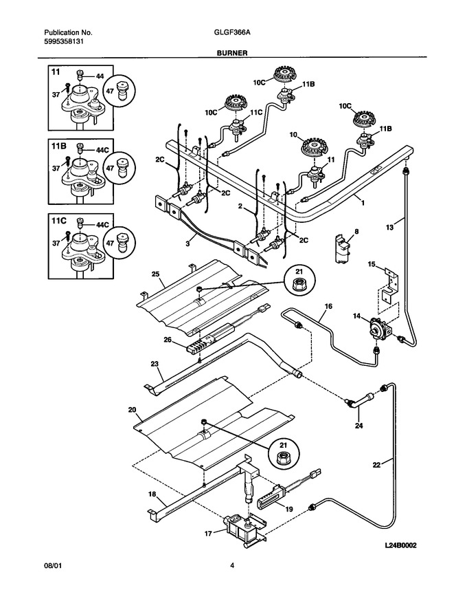 Diagram for GLGF366AQB