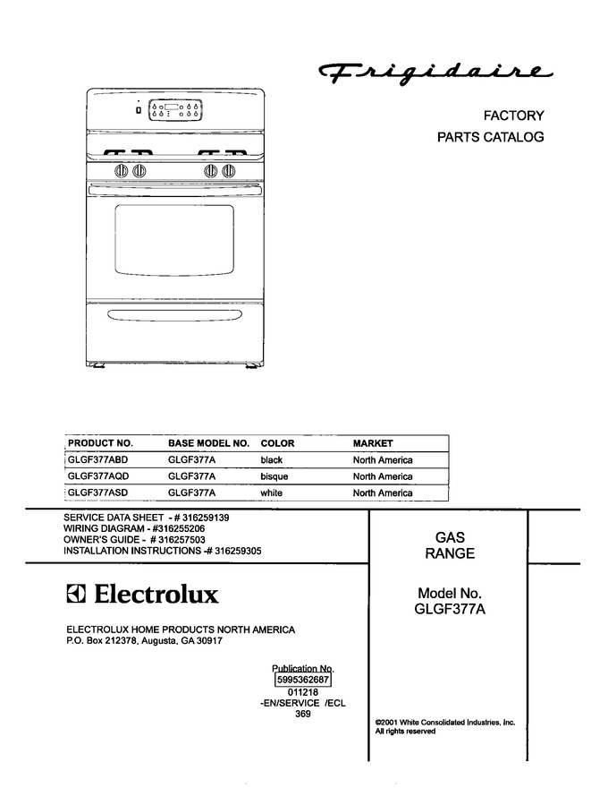 Diagram for GLGF377ASD