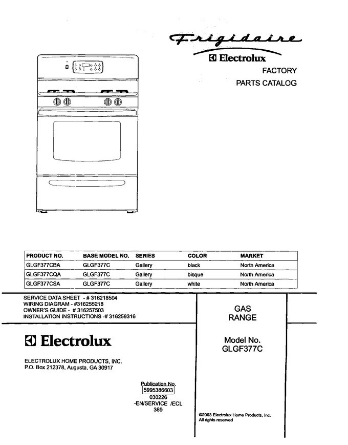 Diagram for GLGF377CBA