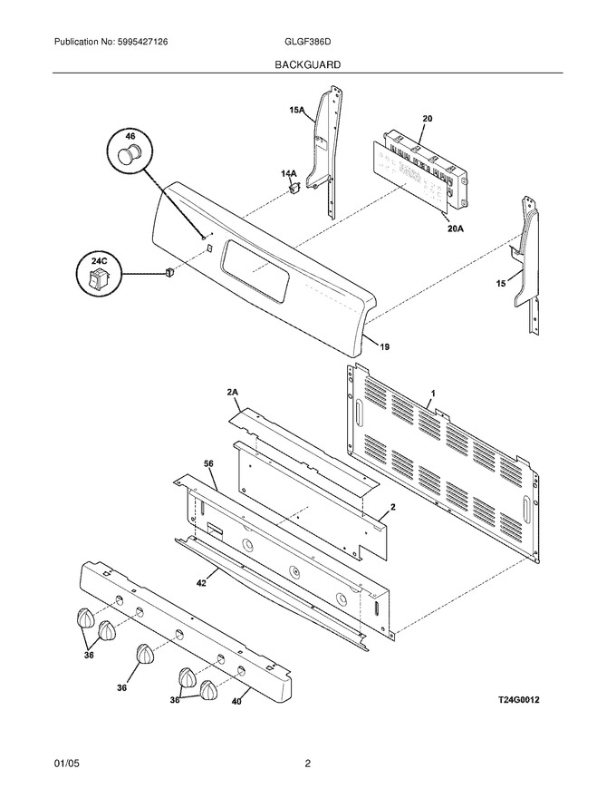 Diagram for GLGF386DSB
