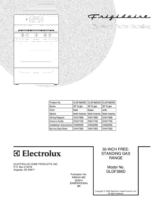 Diagram for GLGF386DQC