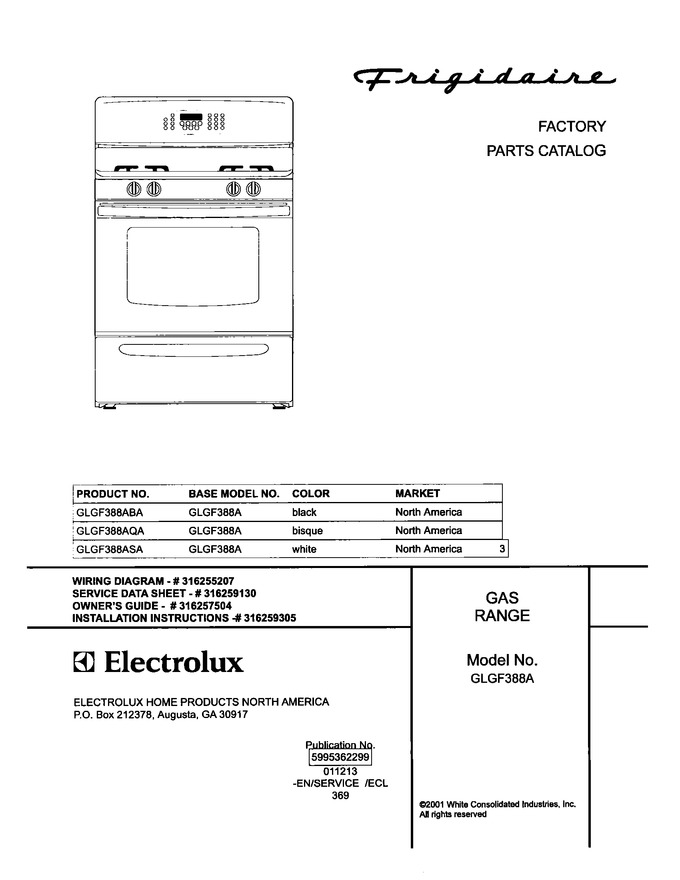Diagram for GLGF388ASA