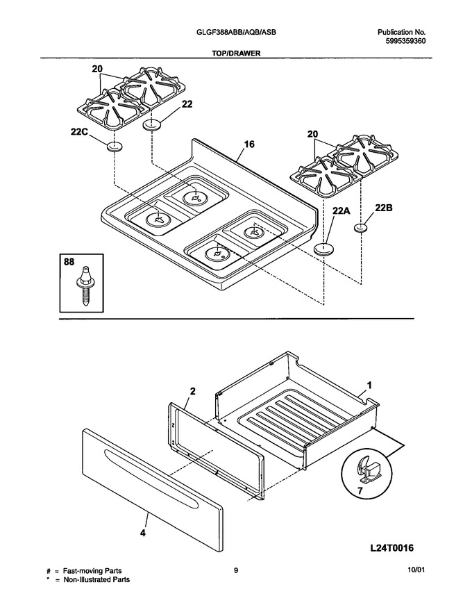 Diagram for GLGF388AQB
