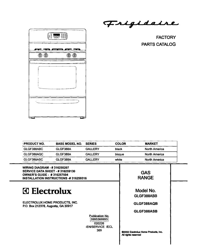 Diagram for GLGF388ASC