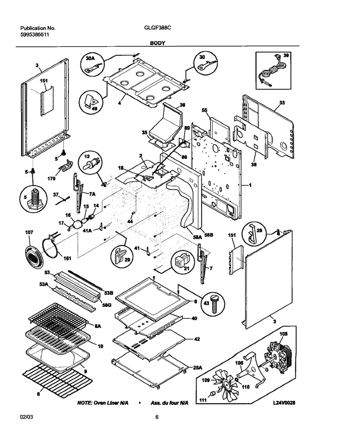 Diagram for GLGF388CSA