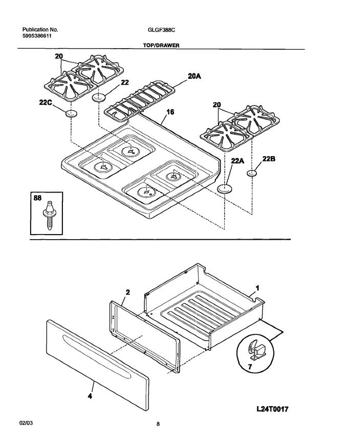 Diagram for GLGF388CQA