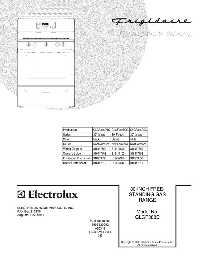 Diagram for GLGF388DQC