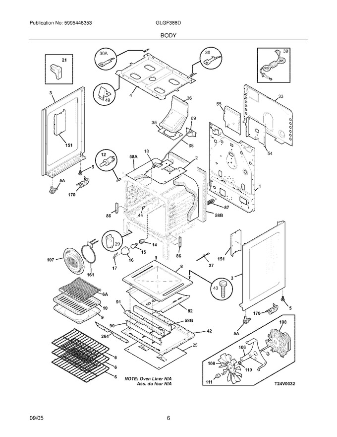 Diagram for GLGF388DBE