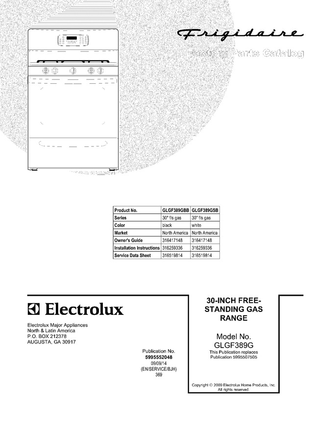 Diagram for GLGF389GBB