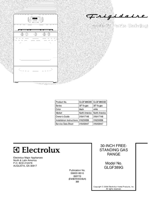 Diagram for GLGF389GBE