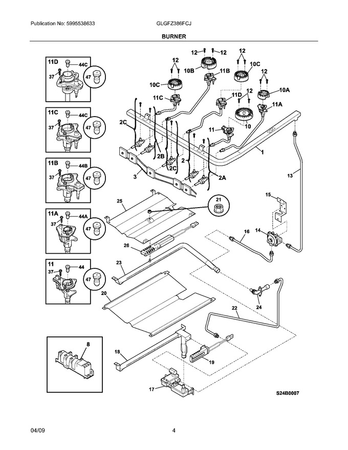 Diagram for GLGFZ386FCJ