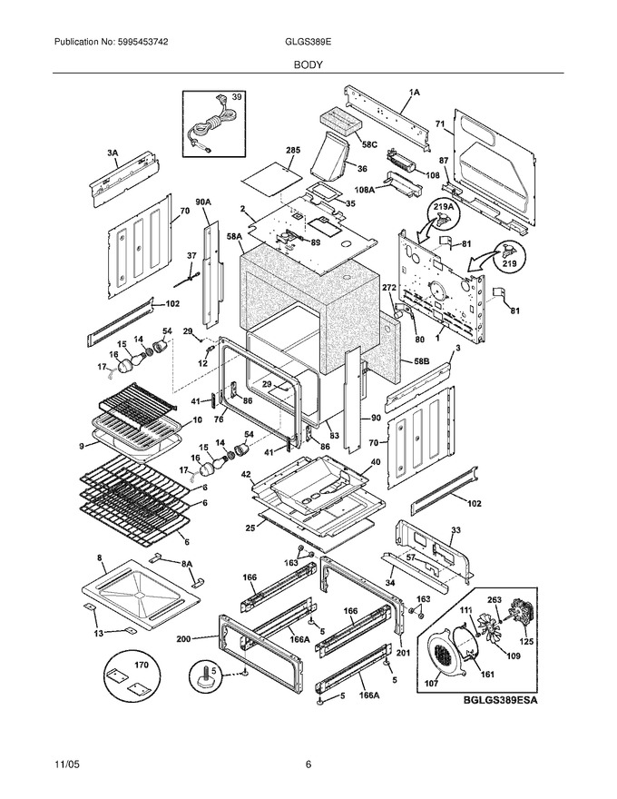 Diagram for GLGS389EBA