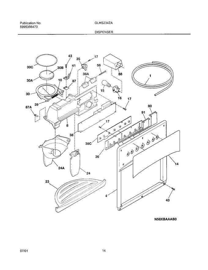Diagram for GLHS234ZAW1