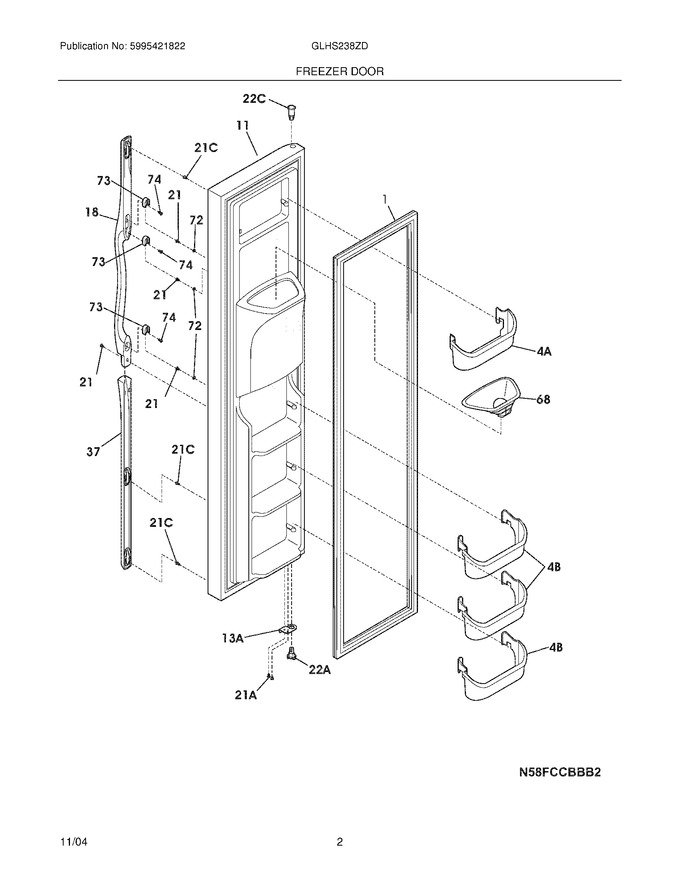 Diagram for GLHS238ZDS4