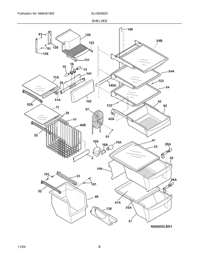 Diagram for GLHS238ZDS4