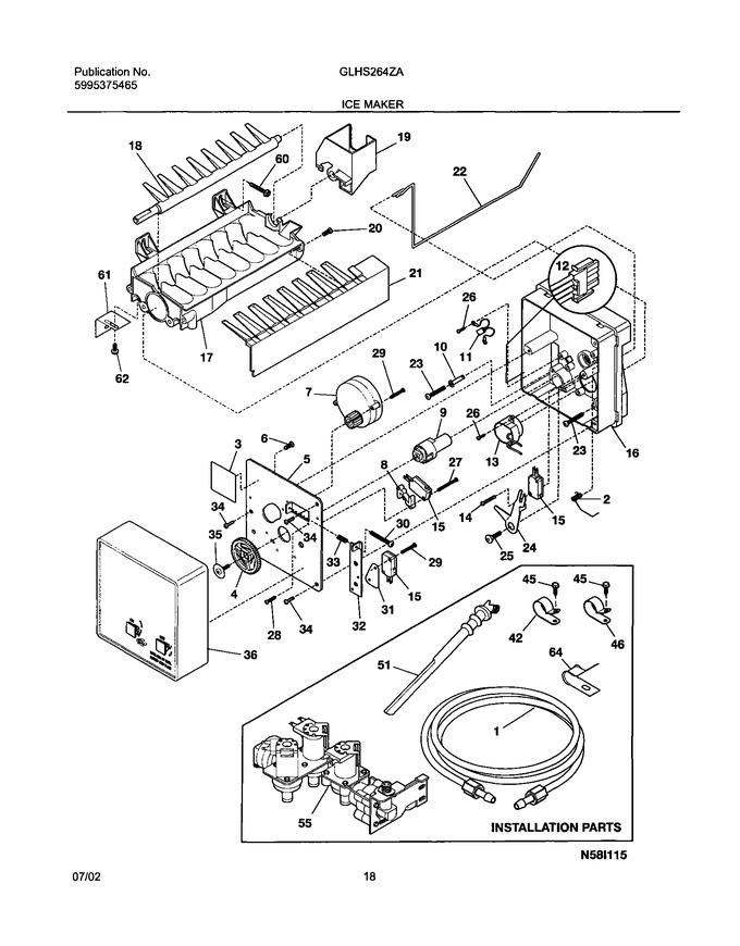 Diagram for GLHS264ZAB3