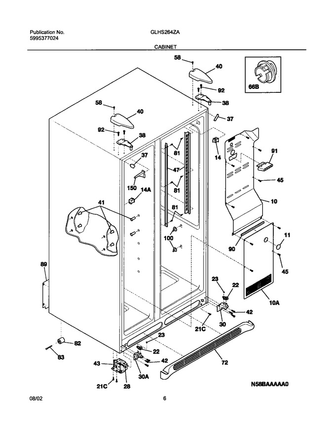 Diagram for GLHS264ZAQ4