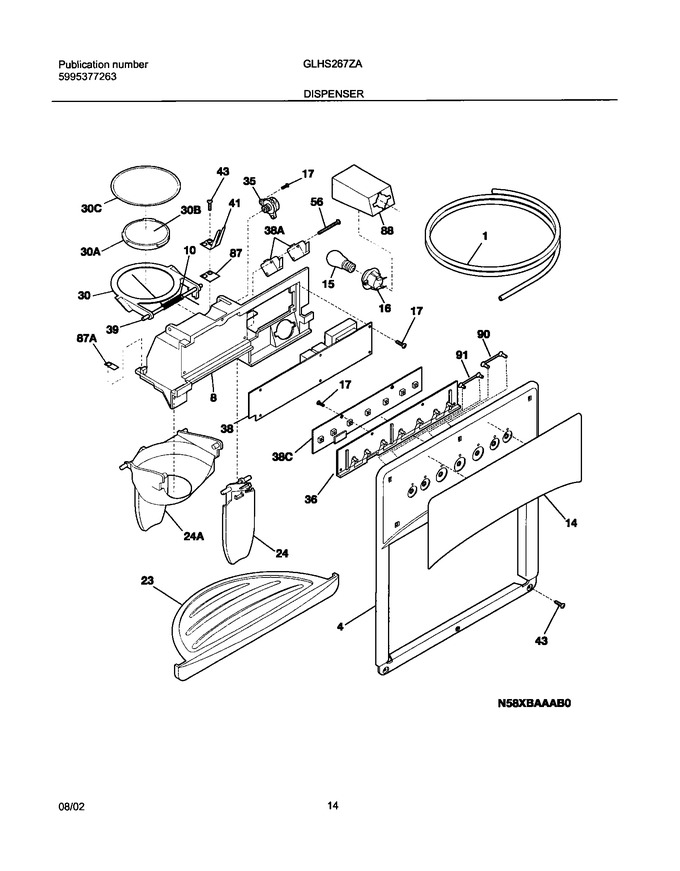 Diagram for GLHS267ZAW4