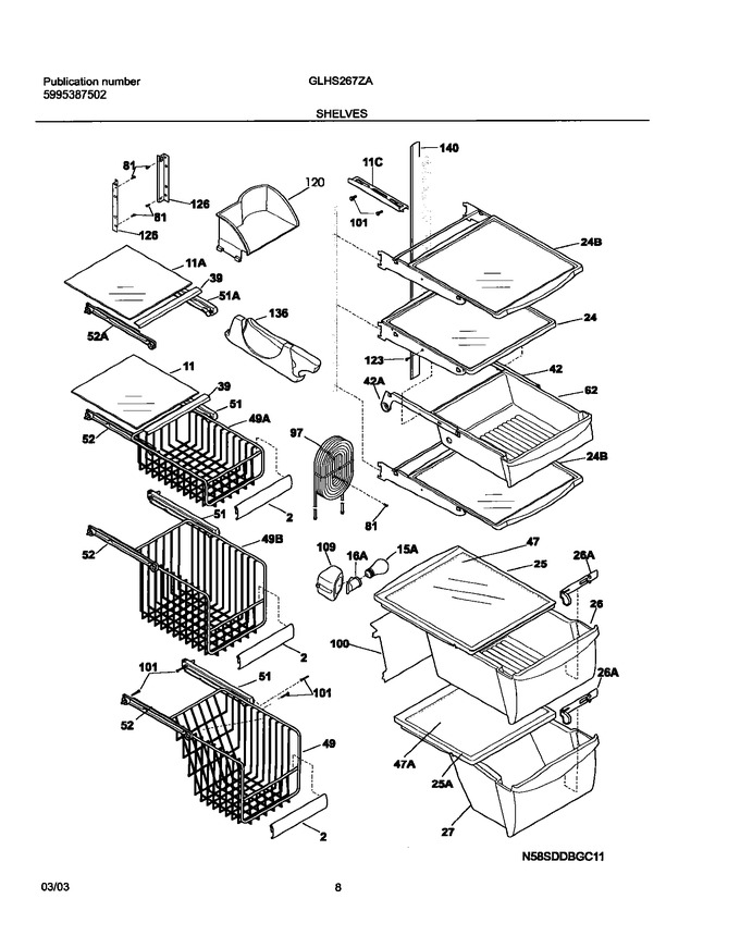 Diagram for GLHS267ZAW5