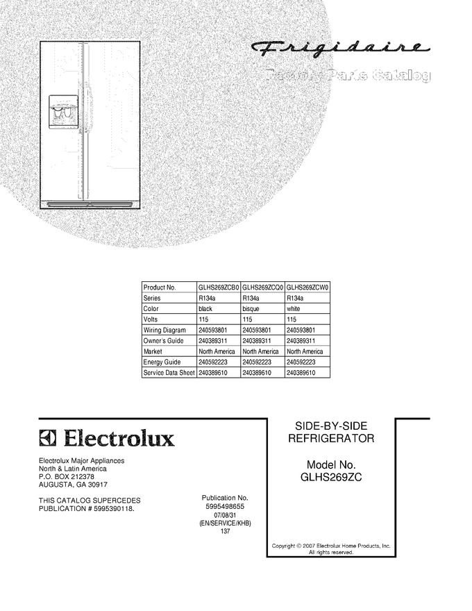 Diagram for GLHS269ZCB0