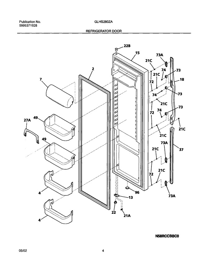 Diagram for GLHS280ZAB3