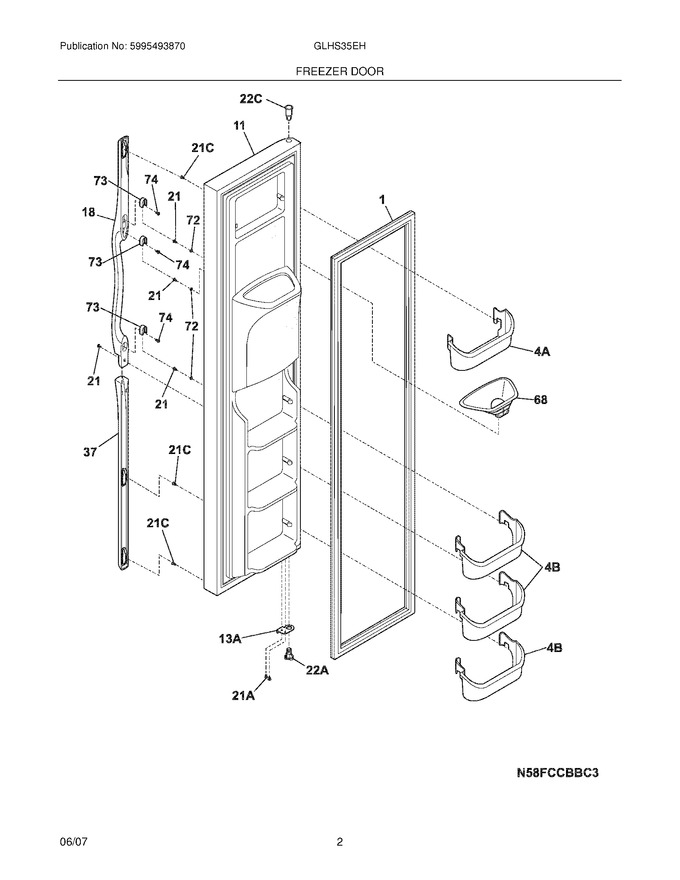 Diagram for GLHS35EHW4