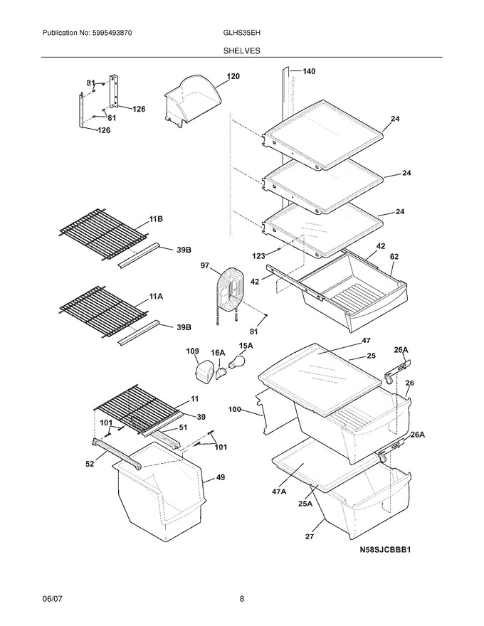 Diagram for GLHS35EHW4