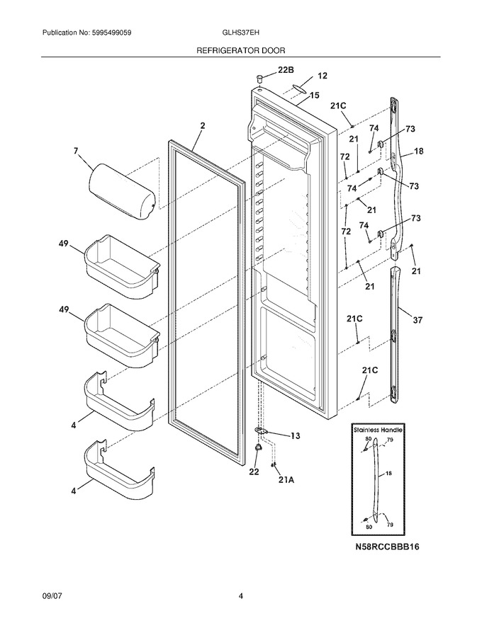 Diagram for GLHS37EHW4