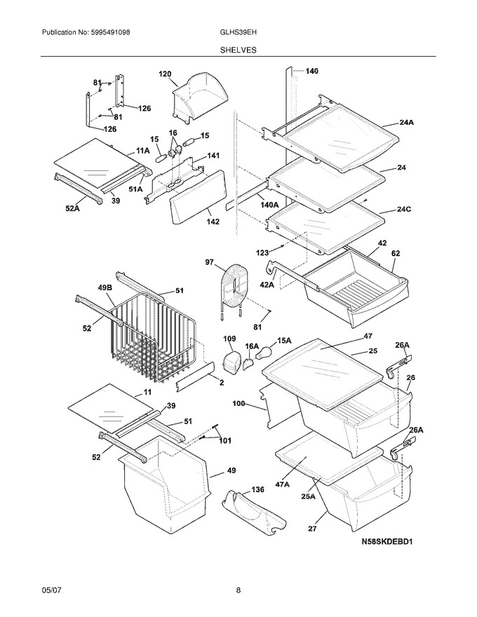 Diagram for GLHS39EHW1