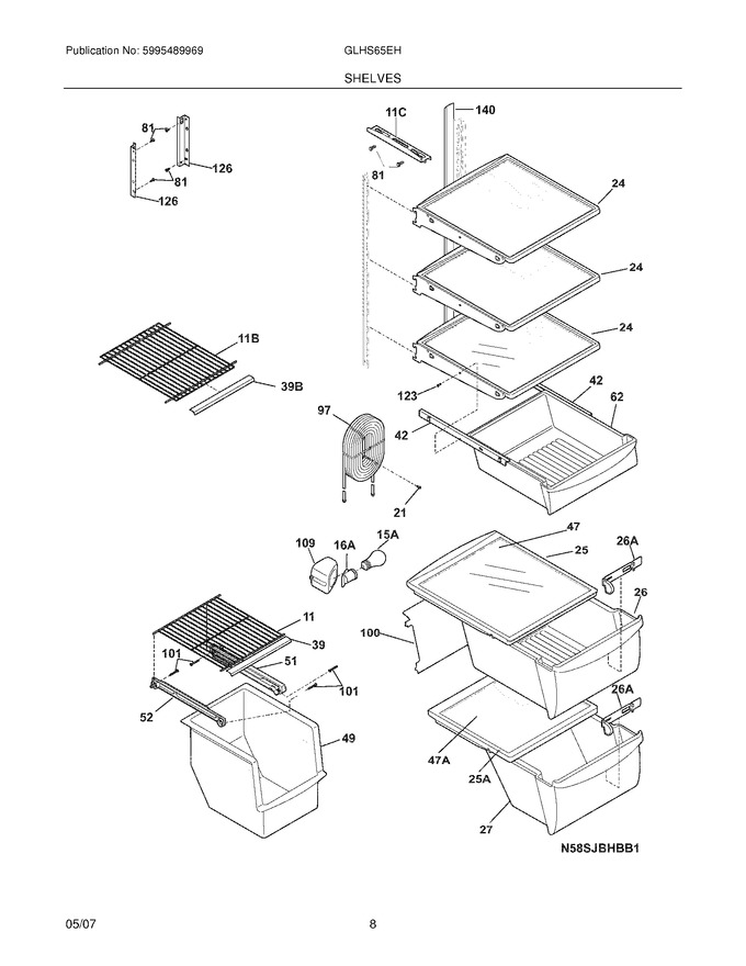 Diagram for GLHS65EHSB1