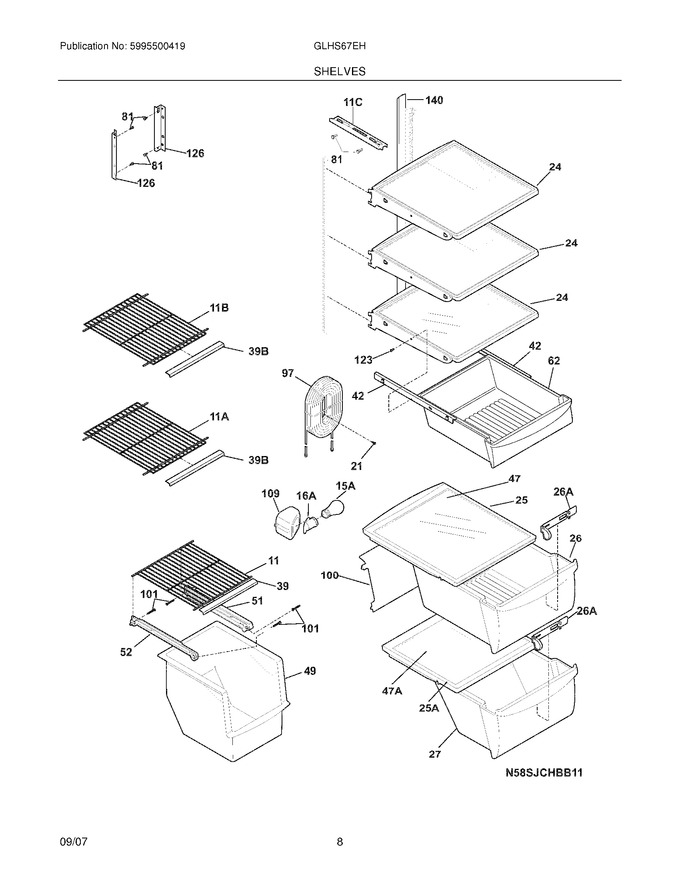 Diagram for GLHS65EHSB7