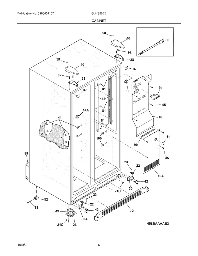 Diagram for GLHS66EEB4