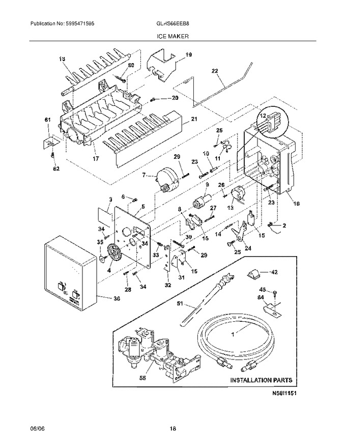 Diagram for GLHS66EEB8