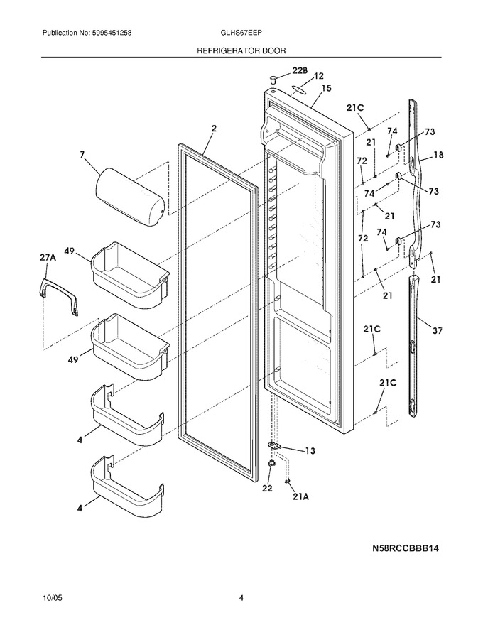 Diagram for GLHS67EEPB4