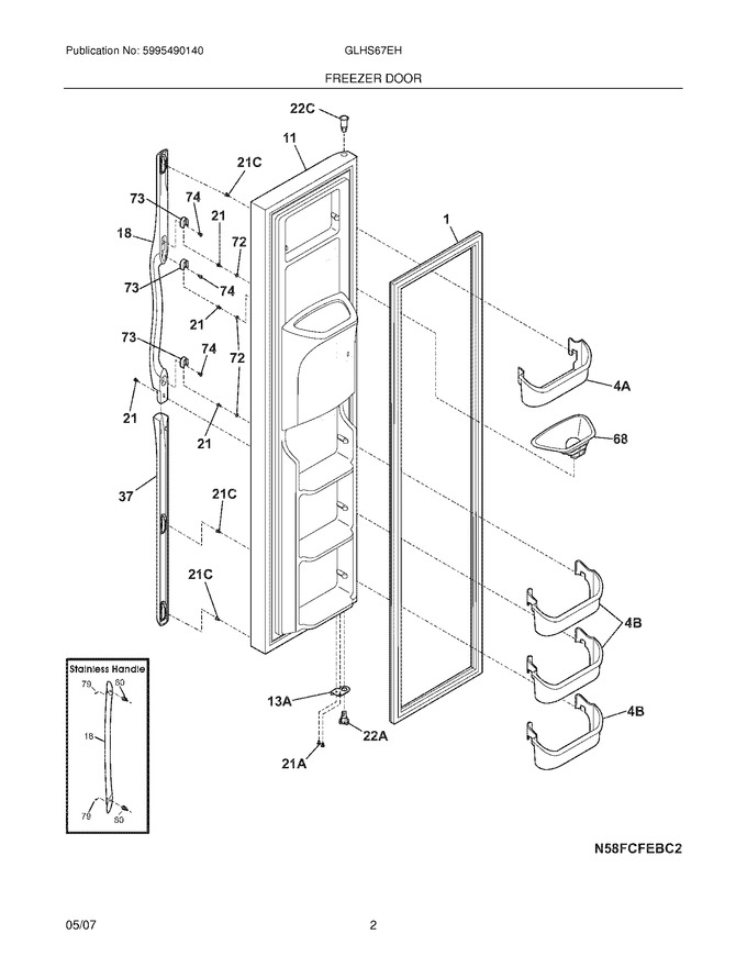 Diagram for GLHS67EHW1