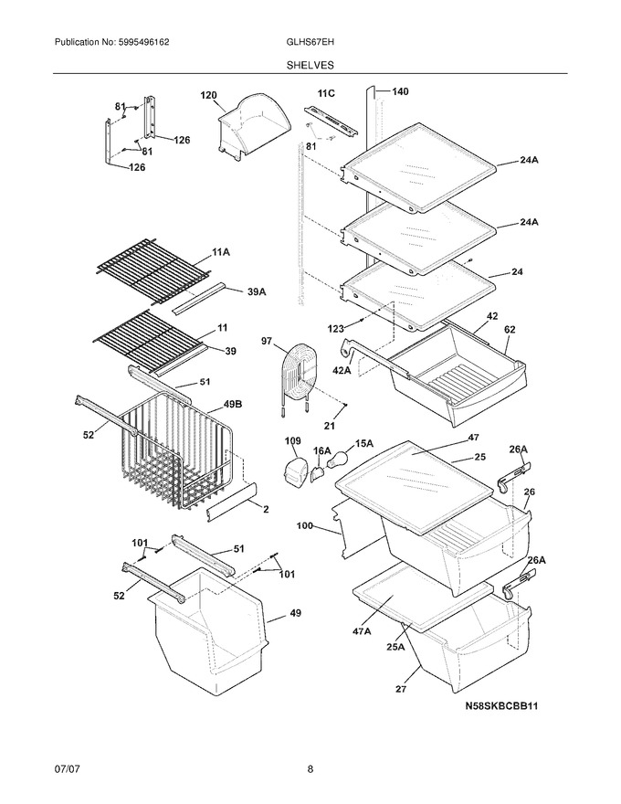 Diagram for GLHS67EHSB2
