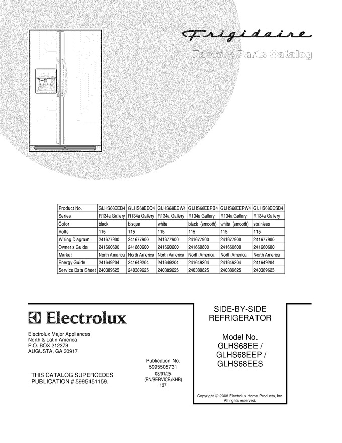 Diagram for GLHS68EEW4