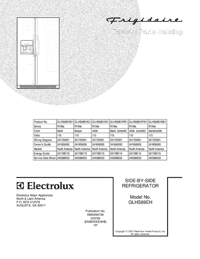 Diagram for GLHS69EHPW1
