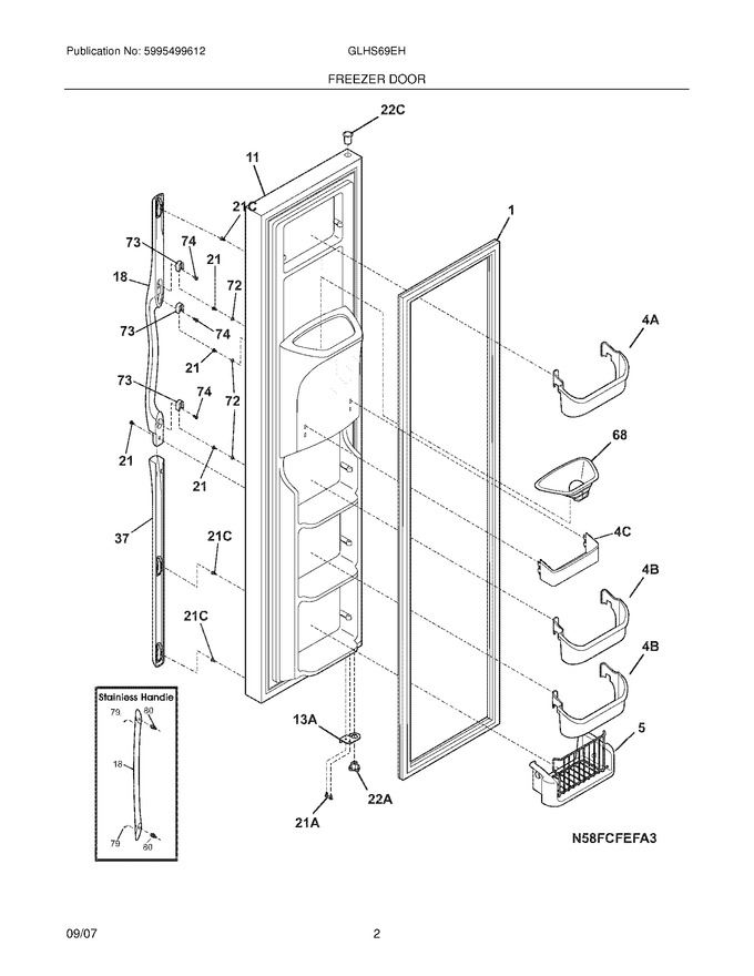 Diagram for GLHS69EHW3