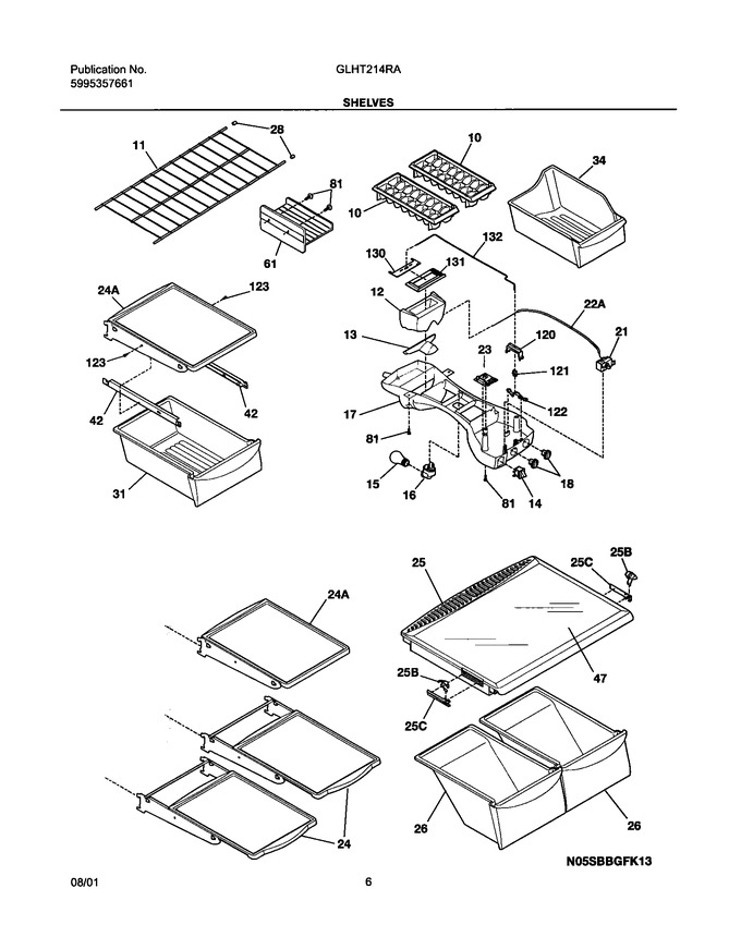 Diagram for GLHT214RAW0