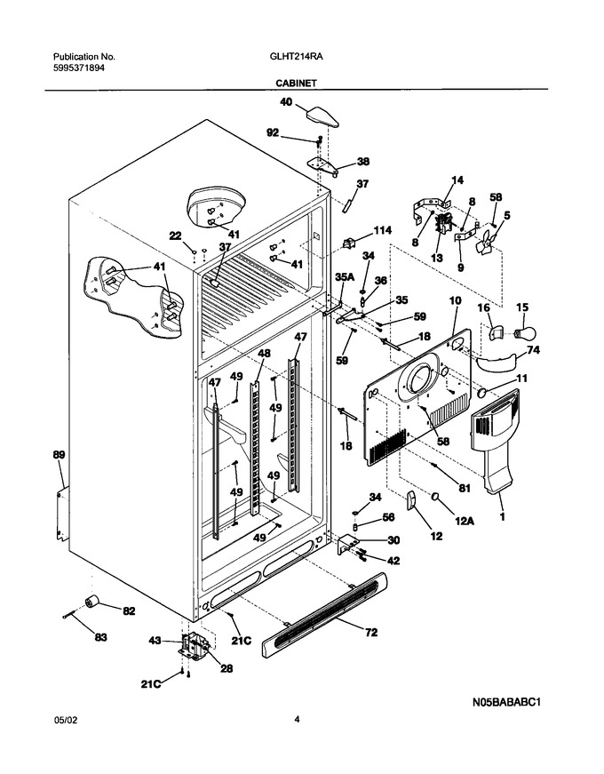Diagram for GLHT214RAQ3