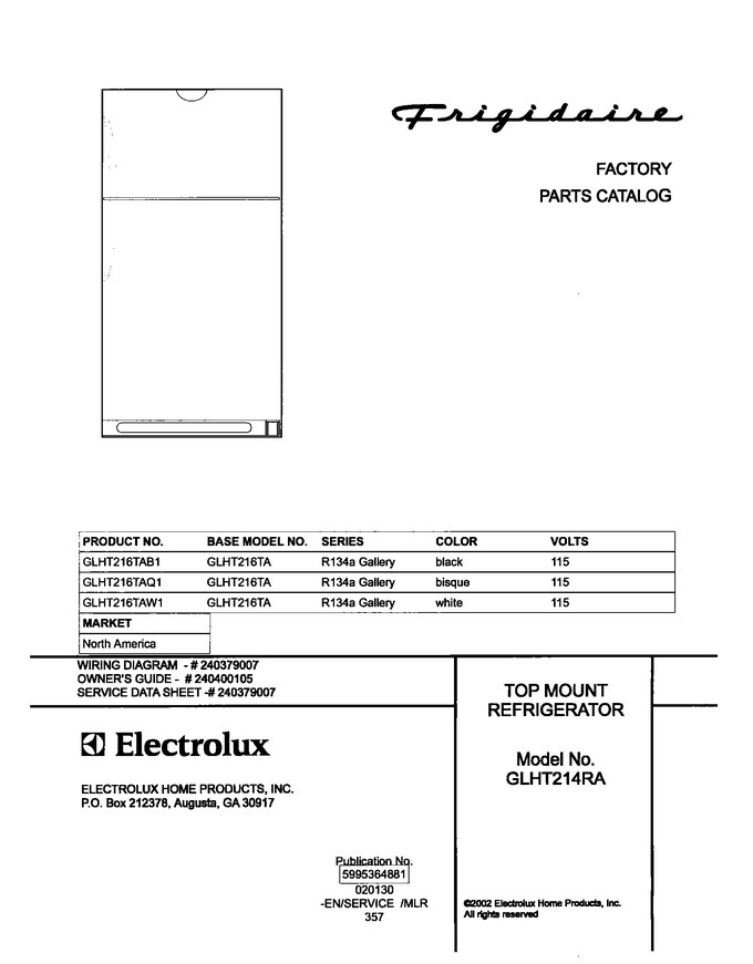 Diagram for GLHT216TAB1