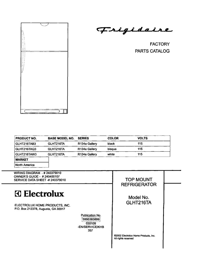 Diagram for GLHT216TAQ3
