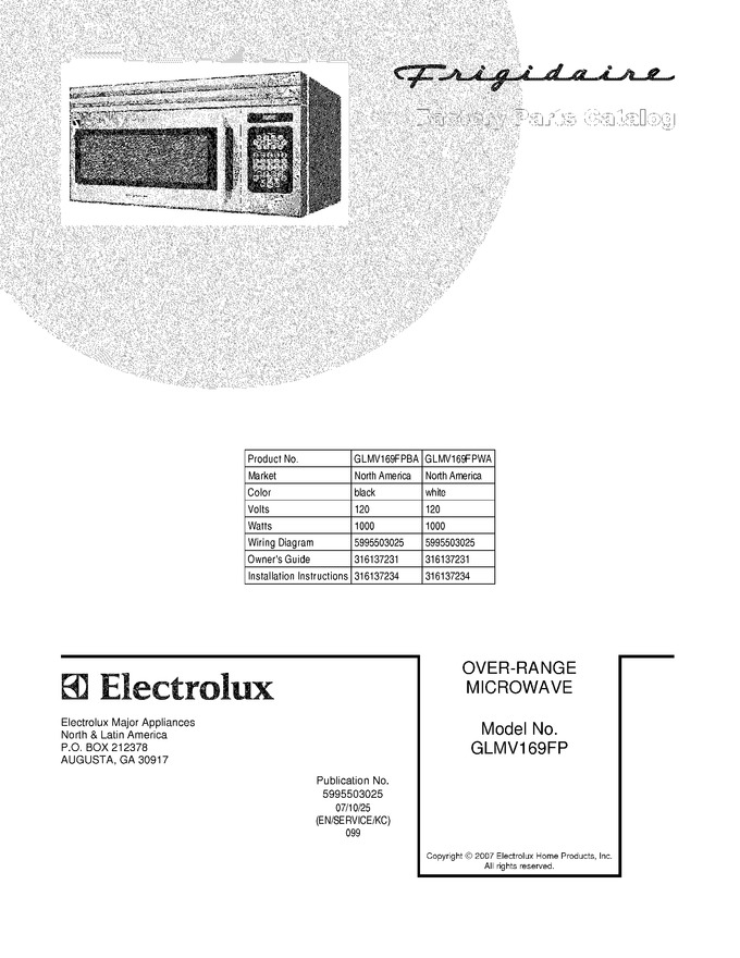 Diagram for GLMV169FPBA