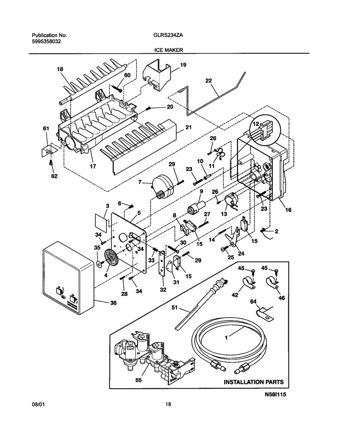 Diagram for GLRS234ZAW2