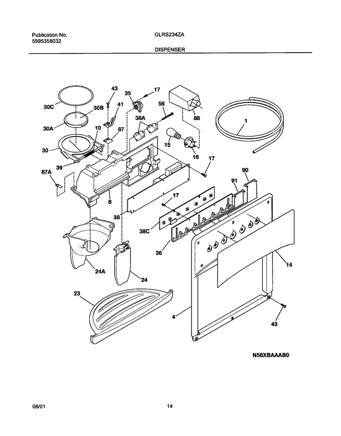 Diagram for GLRS234ZAW2