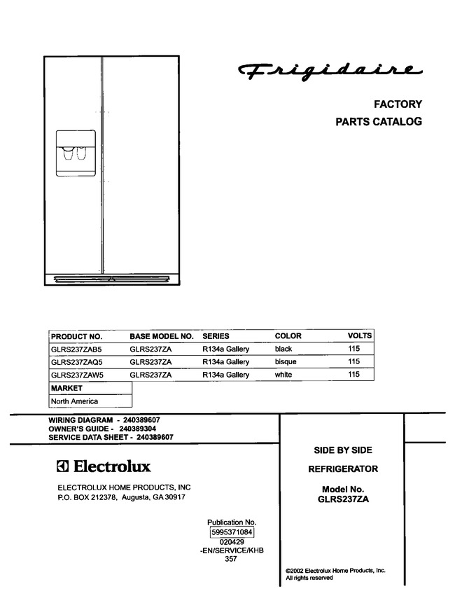 Diagram for GLRS237ZAB5